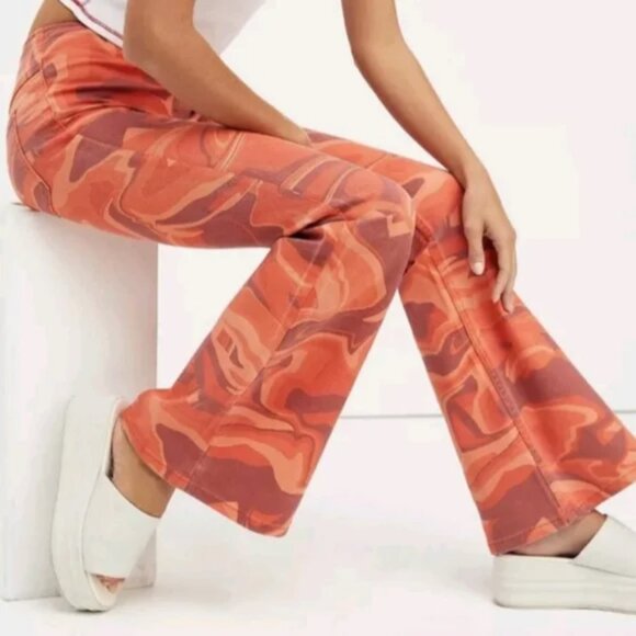 We The Free Penny Pull-On Flare Jeans Women's Size 30 - Picture 4 of 11